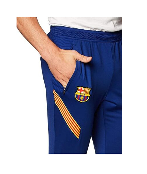 Niebieskie Spodnie Dresowe Nike FC Barcelona Strike CD4970-455 XS