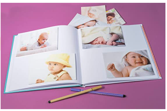 Album Exacompta Hello Star 30 Stron Różowo-Niebieski