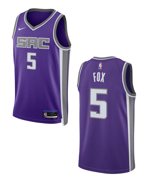 Koszulka NBA Swingman Nike Sacramento Fox Icon Edition DN2021504 M