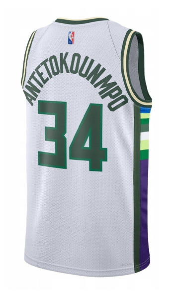 Koszulka NBA Swingman Nike Antetokounmpo Bucks City Edition DB4035100 S
