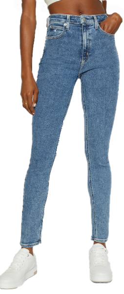 Niebieskie Damskie Jeansy Calvin Klein ZM0ZM01784 30/30