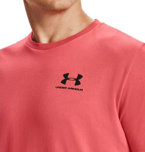 Czerwona Męska Koszulka Under Armour 1326799690 Sportstyle HeatGear L