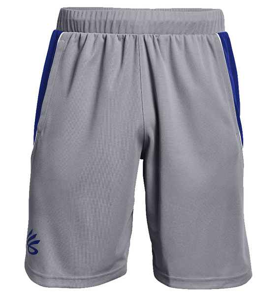 Szare z Niebieskim Męskie Spodenki Under Armour Loose 1362002035 L