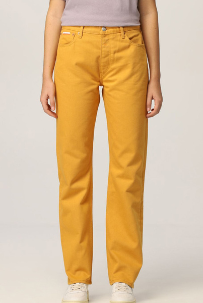 Spodnie Calvin Klein 24 K20K203726ZCE – Żółte Fit Jean