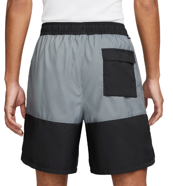 Spodenki Męskie Nike - Czarne Szare - Sportswear Sport Essentials - DM6831010 - Rozmiar M