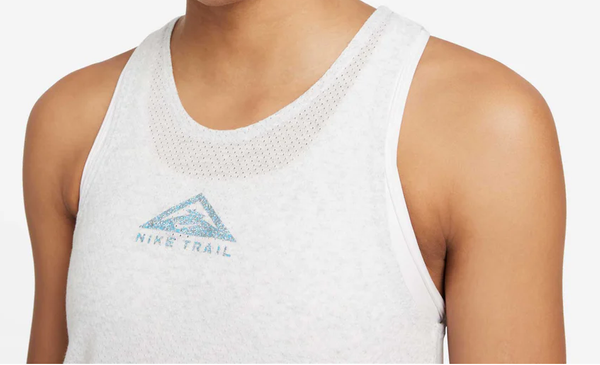 Szara damska koszulka Nike Trail Dri-FIT CZ9553-078 L