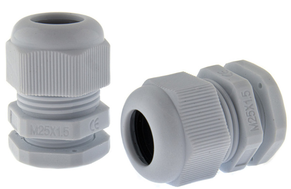 Dławik Kablowy SeKi M25 Szary 10 szt.