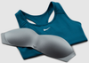 Biustonosz Sportowy Nike Swoosh Dri-FIT Niebieski M BV3636-460