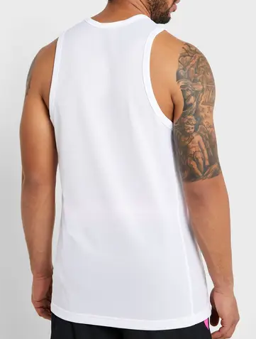 Biała Koszulka Nike Tank Top BV9387-100 3XL Męska