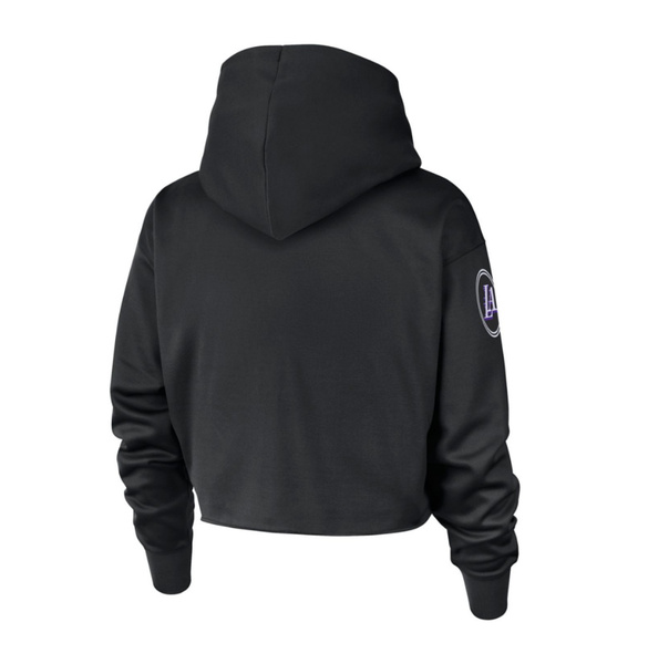 Czarna Bluza Damska Nike DN4736010 S Lakers Oversize