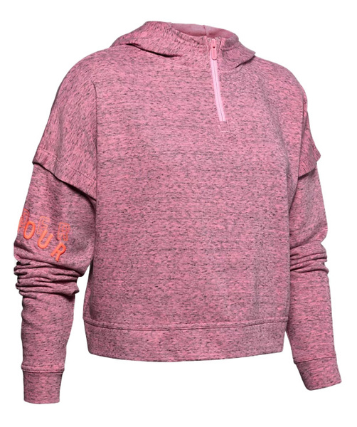 Różowa Bluza Damska Under Armour 1351806691 SM French Terry
