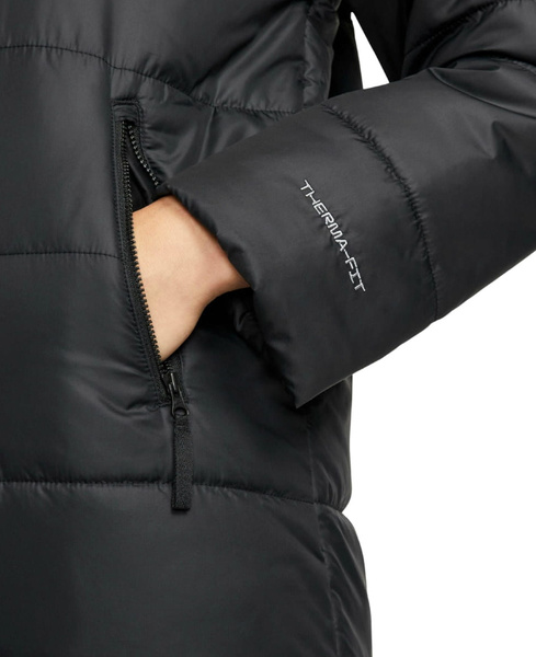 Czarna Damska Parka Nike Therma-FIT DJ6999-010 S