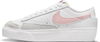 Białe Z Różowym Logo Buty Nike Blazer Low Platform DJ0292-103 44 Damskie