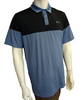 Czarno-Niebieska Koszulka Polo Męska UA 1361825470 L z Wstawkami