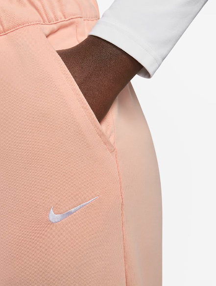 Różowe spodnie damskie Nike DV4864-800 2X Easy Joggers Plus Size