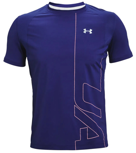 Niebieska Męska Koszulka Under Armour Iso-Chill 1361478415 L
