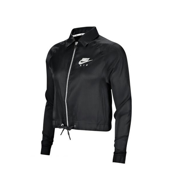 Czarna Półprzeźroczysta Kurtka Nike CU5544-010 XS Damska