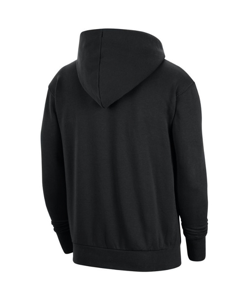 Nike Bluza Męska - Z Kapturem - Brooklyn Nets - Nierozpinana - Czarna - Rozmiar M - DN9143-010