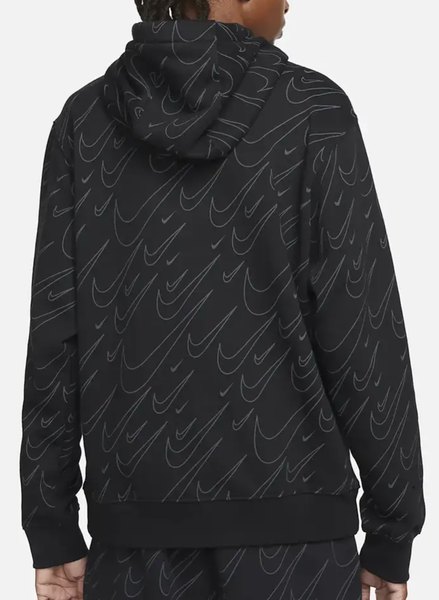 Męska bluza z kapturem Nike Sportswear Fleece Czarna S DR9278-010