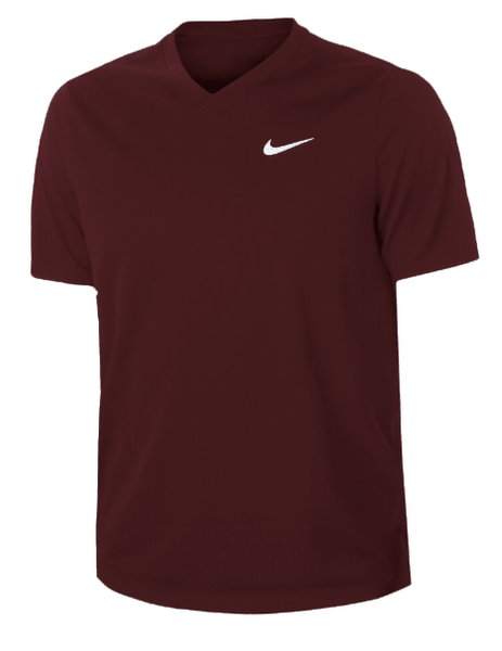 Koszulka Tenisowa Męska Nike Court Dri-FIT Victory CV2982-639 Brązowa M