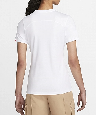 Nike Koszulka Damska - Paris Saint-Germain PSG - Biała - Rozmiar M - DN2733-102