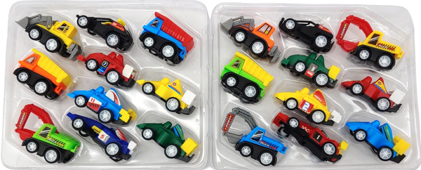 Zestaw Samochodzików Motorcade 20 szt. Mix