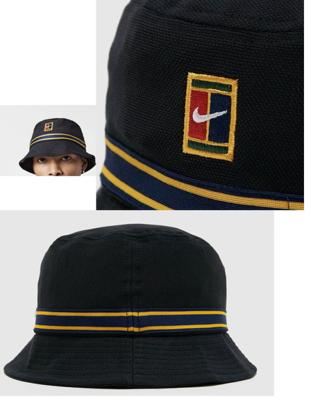 Kapelusz Nike Heritage Bucket Czapka Tenisowa Czarna DJ6150-010 M/L