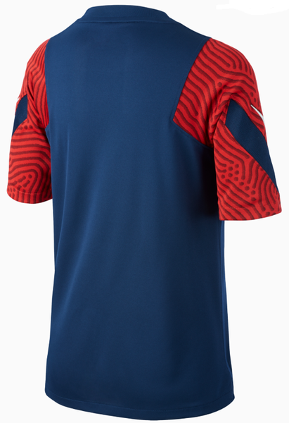Dziecięca Koszulka Nike PSG 20/21 Breathe Strike Jr Granatowa XS CD5206411