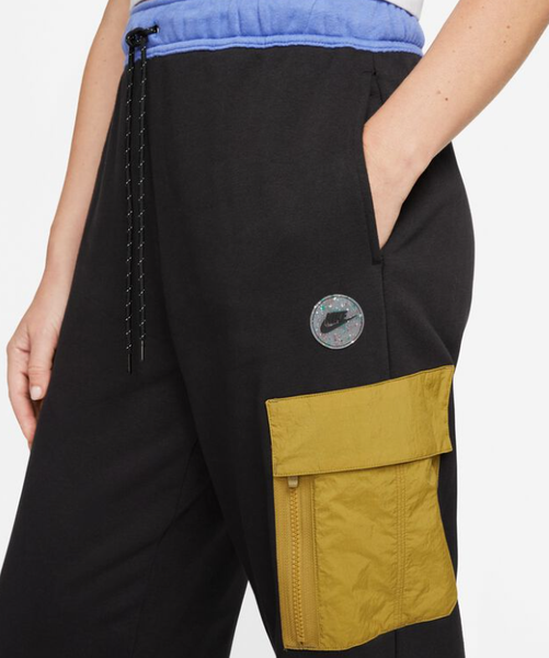 Czarne Spodnie Nike Cargo XS Damskie FB2189-010 Fleece Su