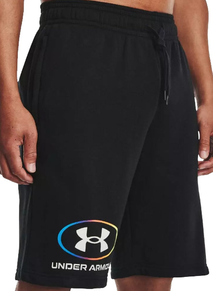 Czarne Męskie Spodenki Under Armour Rival Fleece 1361625001 L