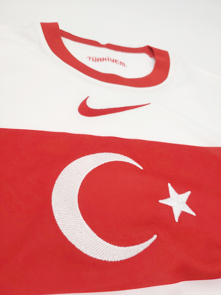 Biała Męska Koszulka Nike Turcja Home 20/21 CD0735-100 M