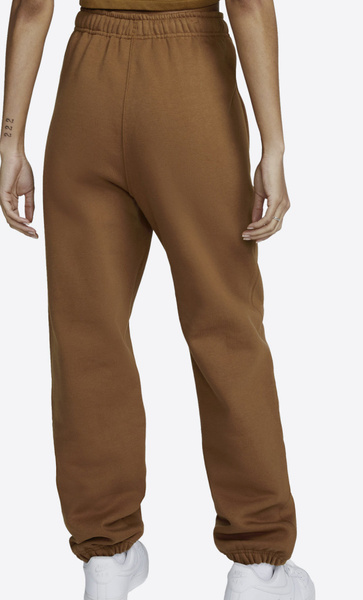 Spodnie Nike Fleece Pant Loose Fit XXS CW5565-270 Brązowe