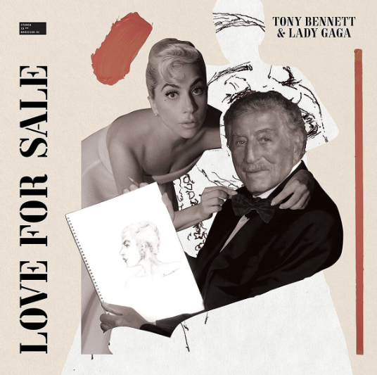 TONY  BENNETT & LADY GAGA LOVE FOR SALE cd