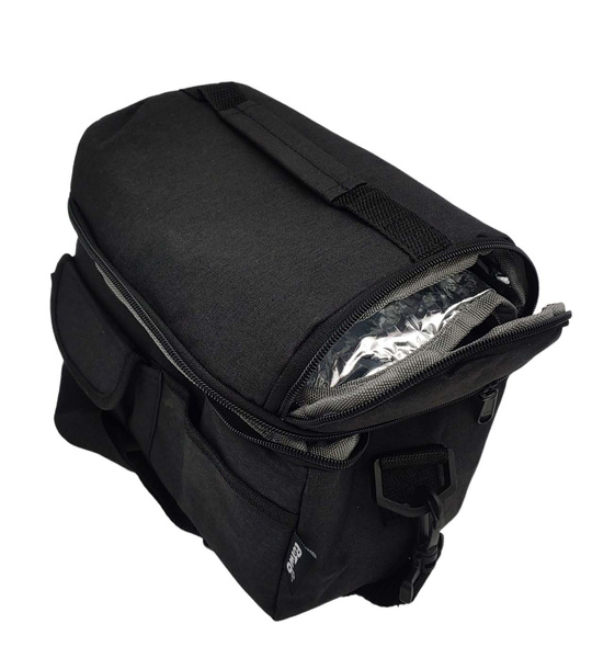 Czarna Torba Termiczna na Lunch Putwo