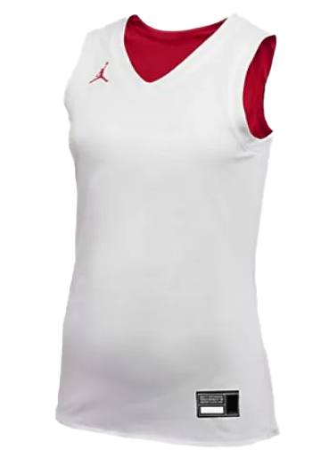 Czerwono-biały dwustronny top Nike Air Jordan L Dri-FIT AT0536-658