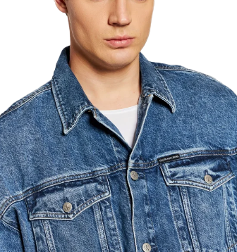 Kurtka jeansowa Oversize Calvin Klein Jeans J30J319047 XL