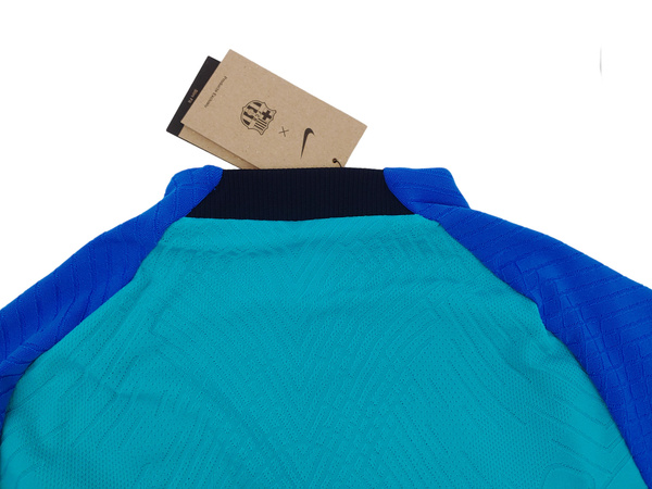 Nike Bluza Damska bez Kaptura - Treningowa - Niebieska - Zamek pod szyją - Rozmiar L - FC Barcelona Strike Elite 2022/23 - DJ8628-359