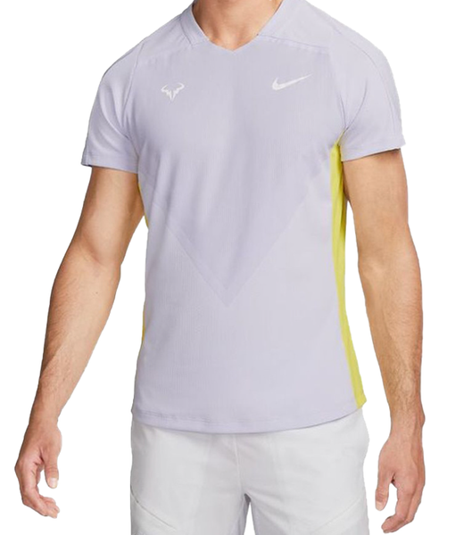 Koszulka Męska Nike - Tenisowa - Fioletowa - T-shirt - Rafael Nadal Court Dri-FIT ADV - DD8540-546 - Rozmiar XL