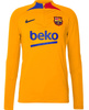 Nike Bluza Damska bez Kaptura - FC Barcelona - Pomarańczowa - Rozmiar L - Zamek 1/4 - DH7730-837