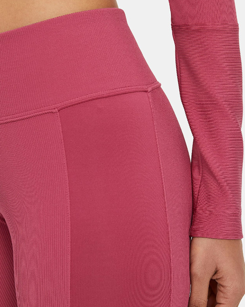 Czerwone Legginsy Damskie Nike S DD3714-633 Sportswear 7/8