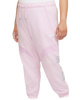 Nike Spodnie Dresowe Damskie - Air Joggers - Różowe - DJ6675-695 - Plus Size - Rozmiar 2X