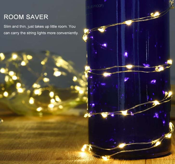 Łańcuch Świetlny LED 10 szt. 1,2 m Ciepły Biały X0013RZSBD