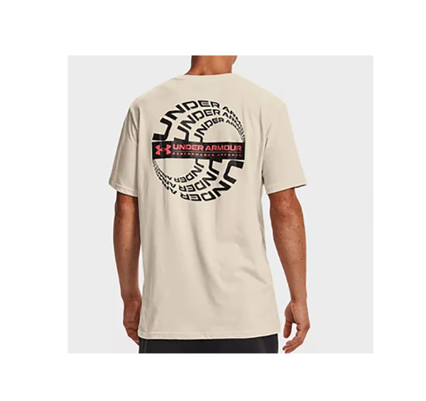 Beżowa Męska Koszulka Under Armour HeatGear 1361674110 L