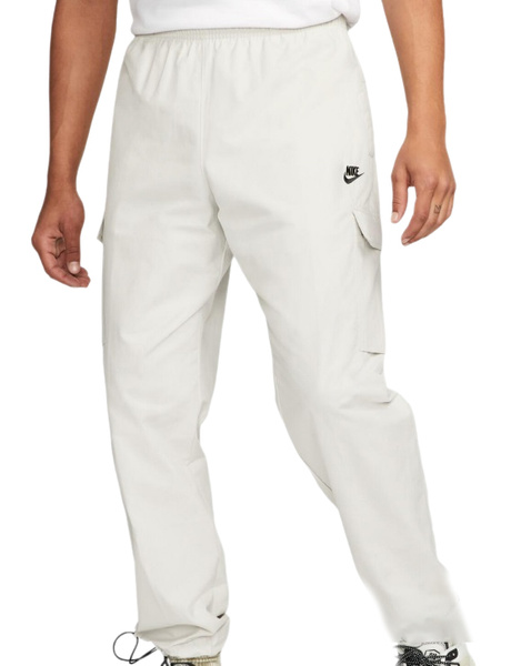 Jasnoszare Spodnie Męskie Nike Sportswear Repeat DX2033-072 r. XS