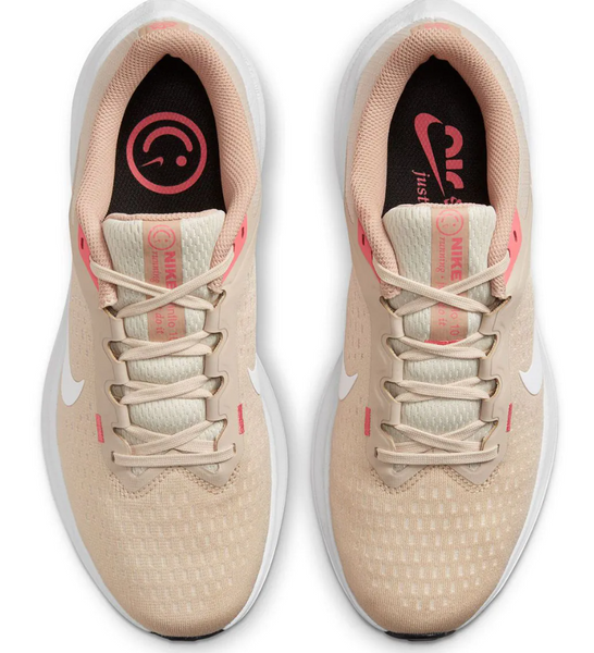 Beżowe Z Białym Logo Buty Nike Air Winflo 10 DV4023-100 42,5 Damskie