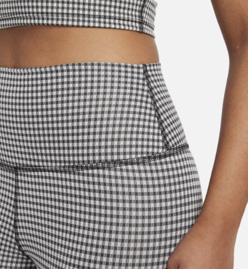 Nike Legginsy Damskie DA1092-133 Czarna Kratka S Dri-FIT