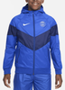 Chłopięca Kurtka Nike PSG DN3189-417 XS (122-128 cm) Niebieska