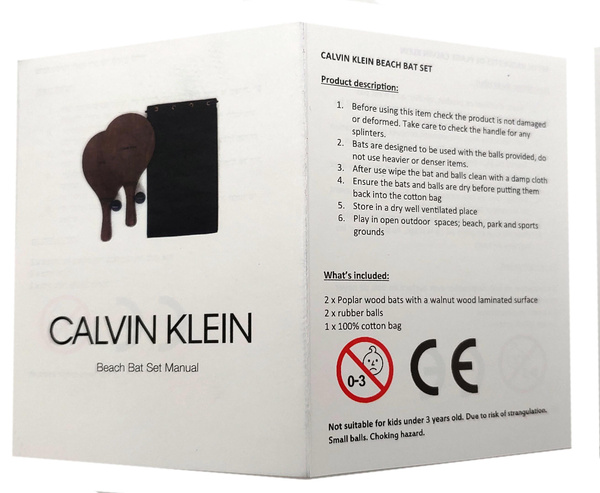 Calvin Klein Beach Bat Zestaw Rakietek Plażowych
