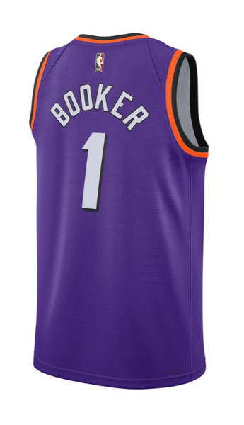 Fioletowa Koszulka NBA Suns Booker Classic Edition S