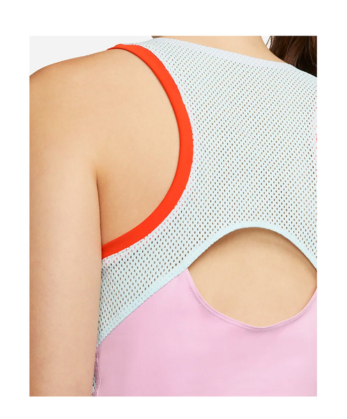 Różowy top damski Nike DR6795-676 S Court Dri-FIT Slam Tank
